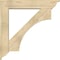 Ekena Millwork Westlake Traditional Rough Sawn Bracket w/ Offset Brace, Douglas Fir, 8"W x 42"D x 42"H BKT0806X42X42WTL01RDF - alternate 2